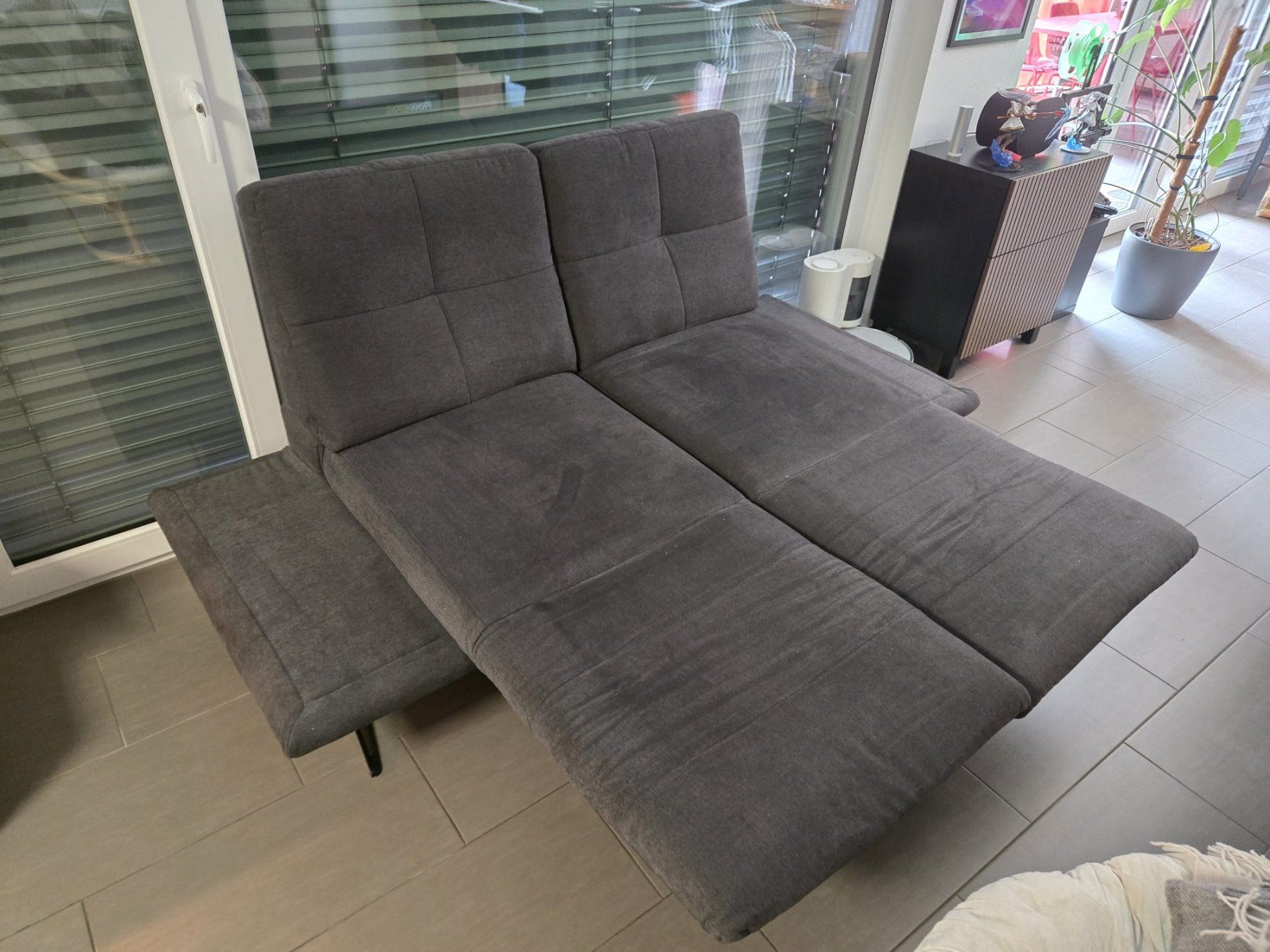 Divani: Diga 2er Sofa Wonder anthrazit – Usato da Uetikon am See venduto da Deia 3