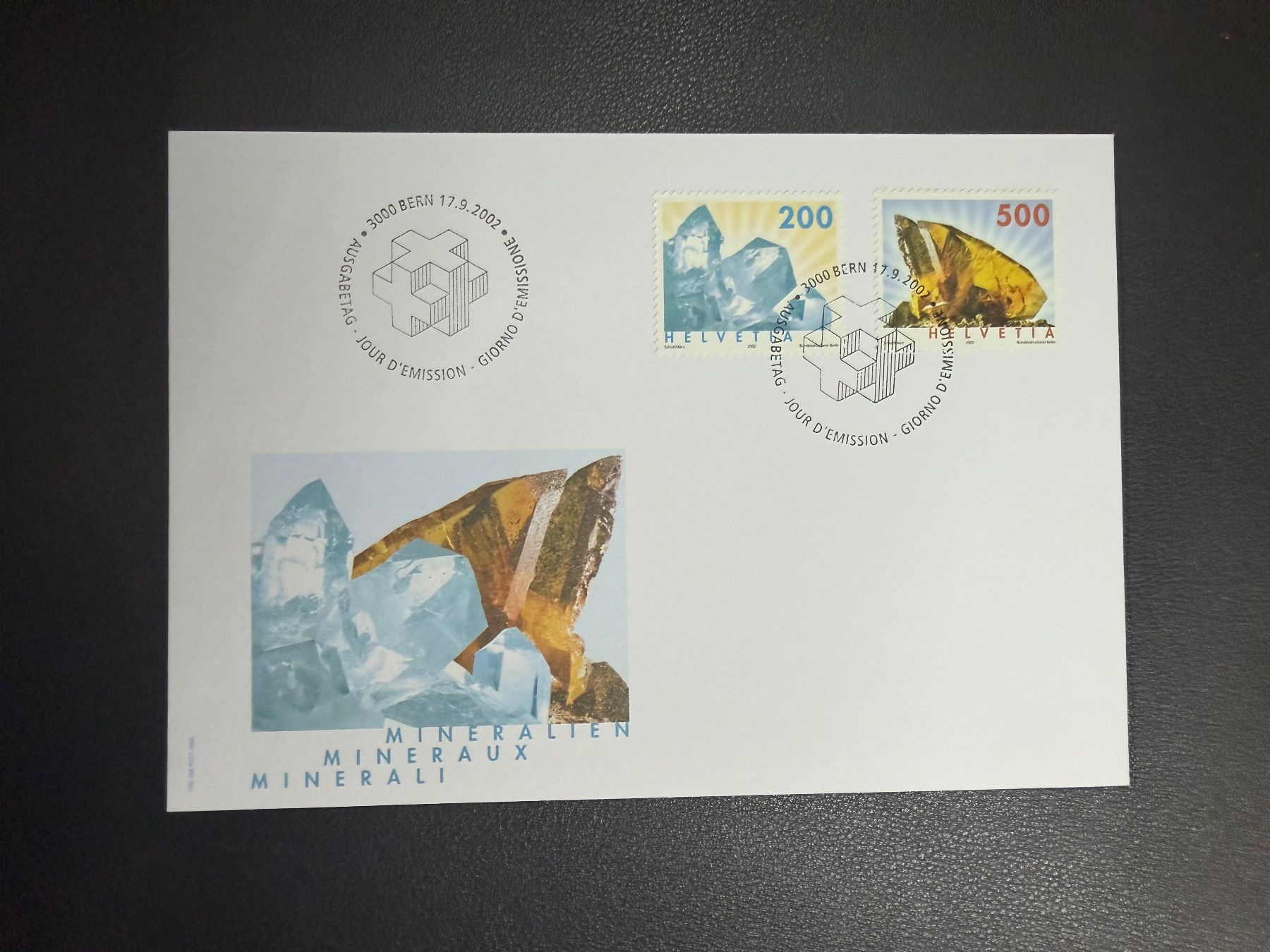 Tous les timbres: Schweiz FDC 2002 – D'occasion à oberrüti par jeanmei