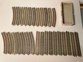 BUCO Spur H0 altes Gleismaterial 36D und 36A