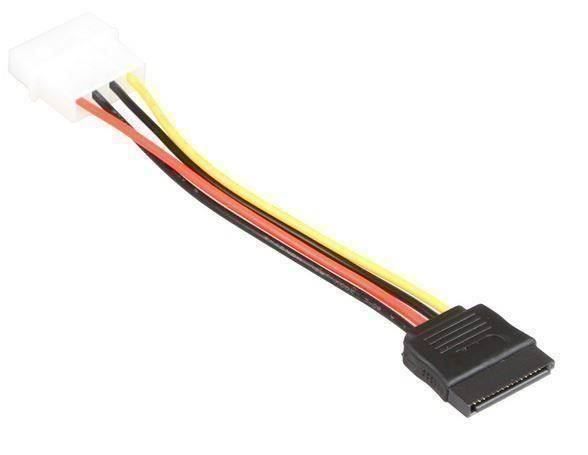 Cavi: ATA SATA 4 Pin IDE Molex to 15 Pin – Nuovo e nell'imballaggio originale da Unterägeri venduto da RmOnline 1