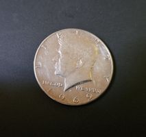 Kennedy Half-Dollar 1969 Silber