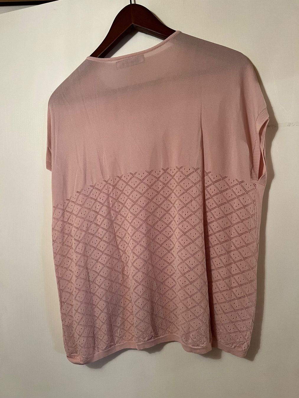 Maglioni & Felpe: Feiner Damen Strick-Pullover Rosé Grösse M, Viskose – Usato da Ruggell venduto da Malbuntiger01 1