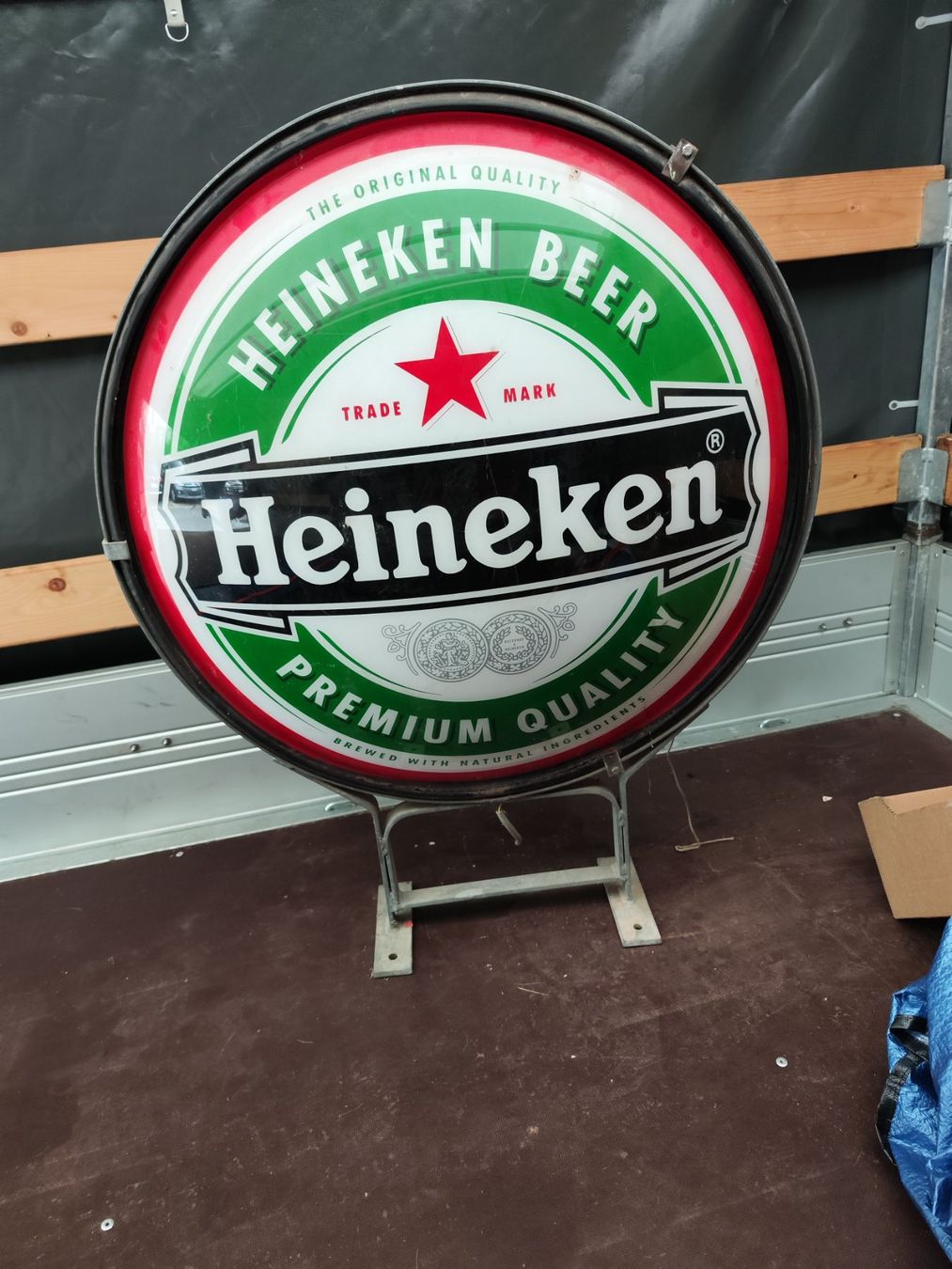 Lampade: Heineken Leuchtreklame ca 80cm – Usato da Zürich venduto da turbopuz 1