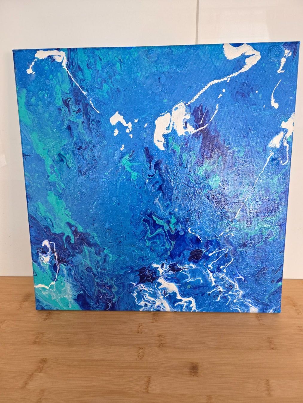 Dipinti: Acrylbild 40 x 40cm, selbst gemacht – Nuovo (secondo la descrizione) da Nebikon venduto da zesette