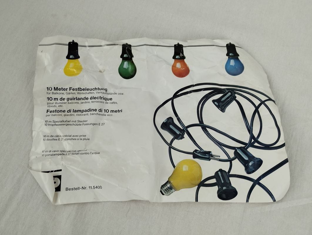 Lichterketten & Leisten: Lichterkette 10m ohne Birnen – Gebraucht aus Schübelbach von Restwert_Schubelbach 4