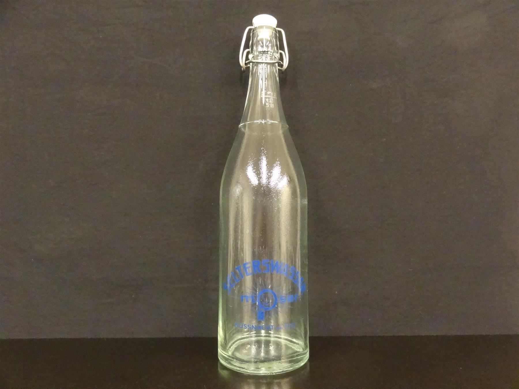 Gläser, Krüge & Flaschen: alte Flasche SELTERSWASSER MOSER 1958 – Gebraucht aus Kerzers von Flaschenposten