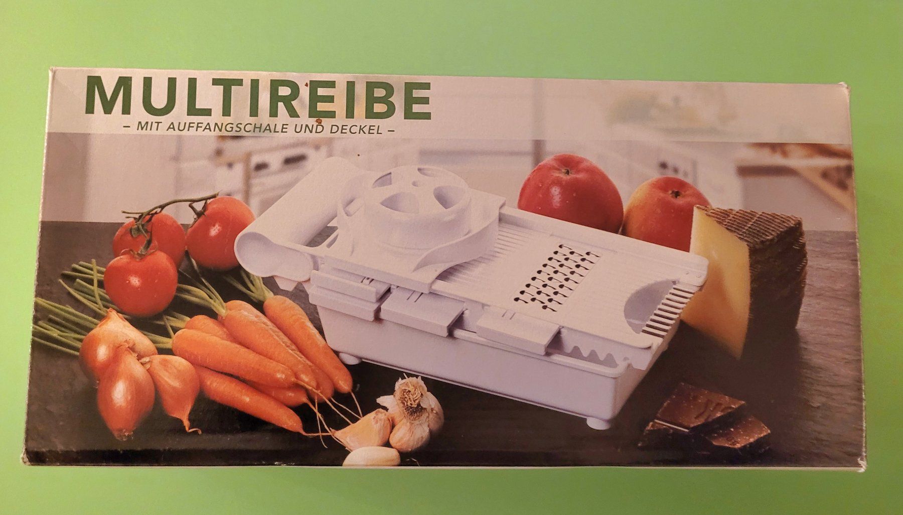 Elettrodomestici da cucina: Multireibe / Gemüseschneider mit Auffangschale und Deckel – Usato da Wohlen AG venduto da 1000-Ideen 2