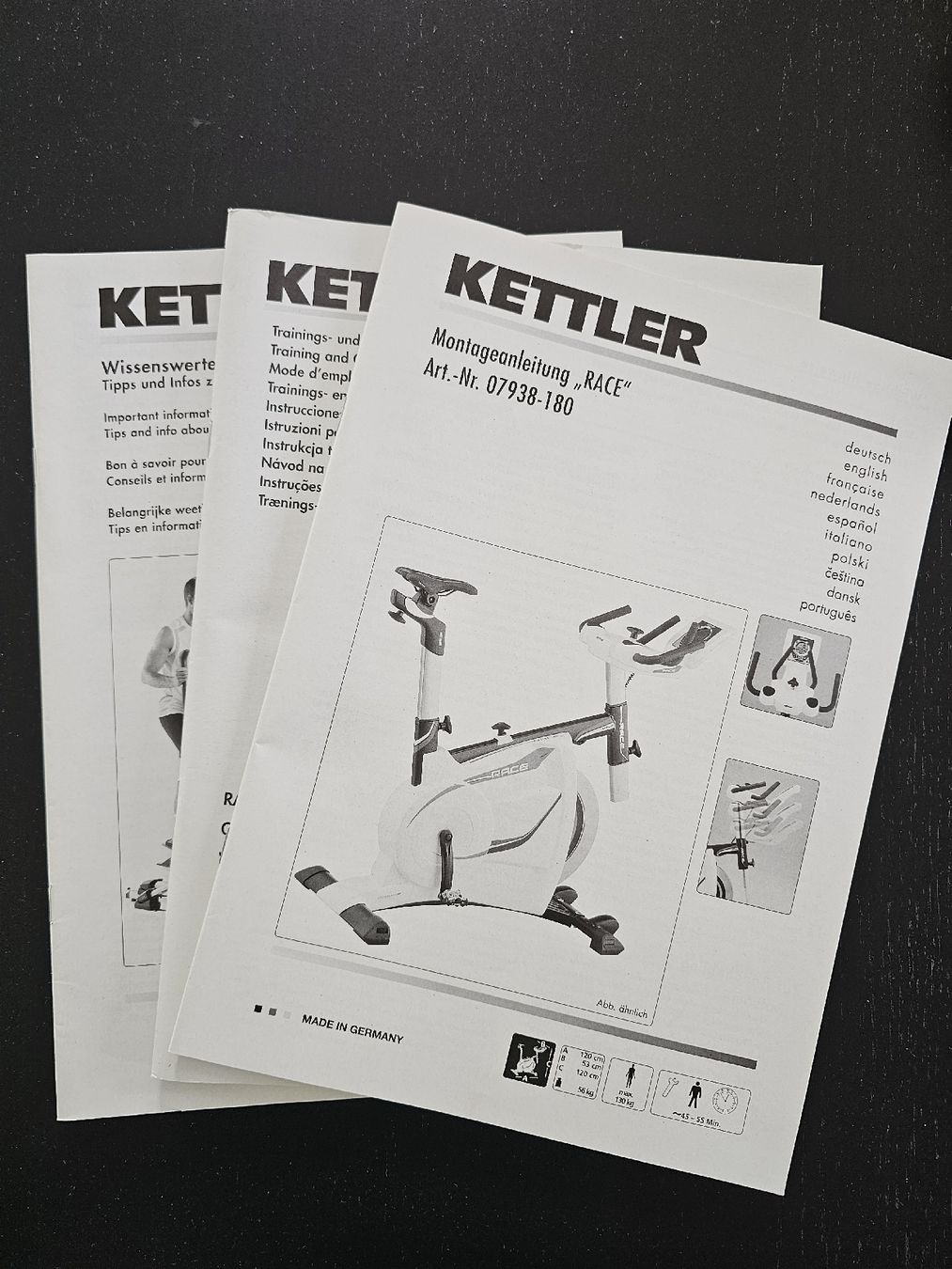 Kettler Hometrainer: Kettler Race – Usato da Bern venduto da wensent77 2