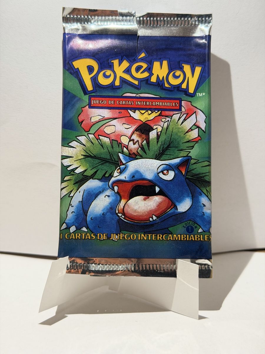 Pokémon Sammelbilder & Trading cards: Pokémon Base Set Booster Pack – Bisaflor / Venusaur – Gebraucht aus Wetzikon ZH von kev_2rhl
