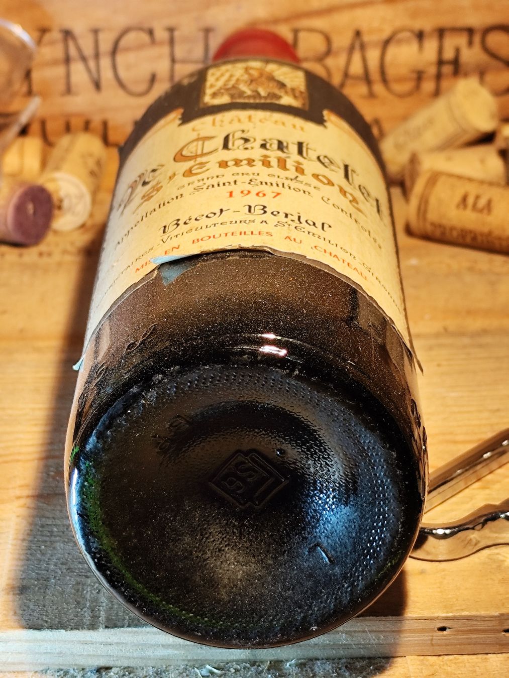 Vino: 1967 St Emilion GCC Chateau Le Chatelet – Nuovo e nell'imballaggio originale da Büsserach venduto da Vintage-vins 3