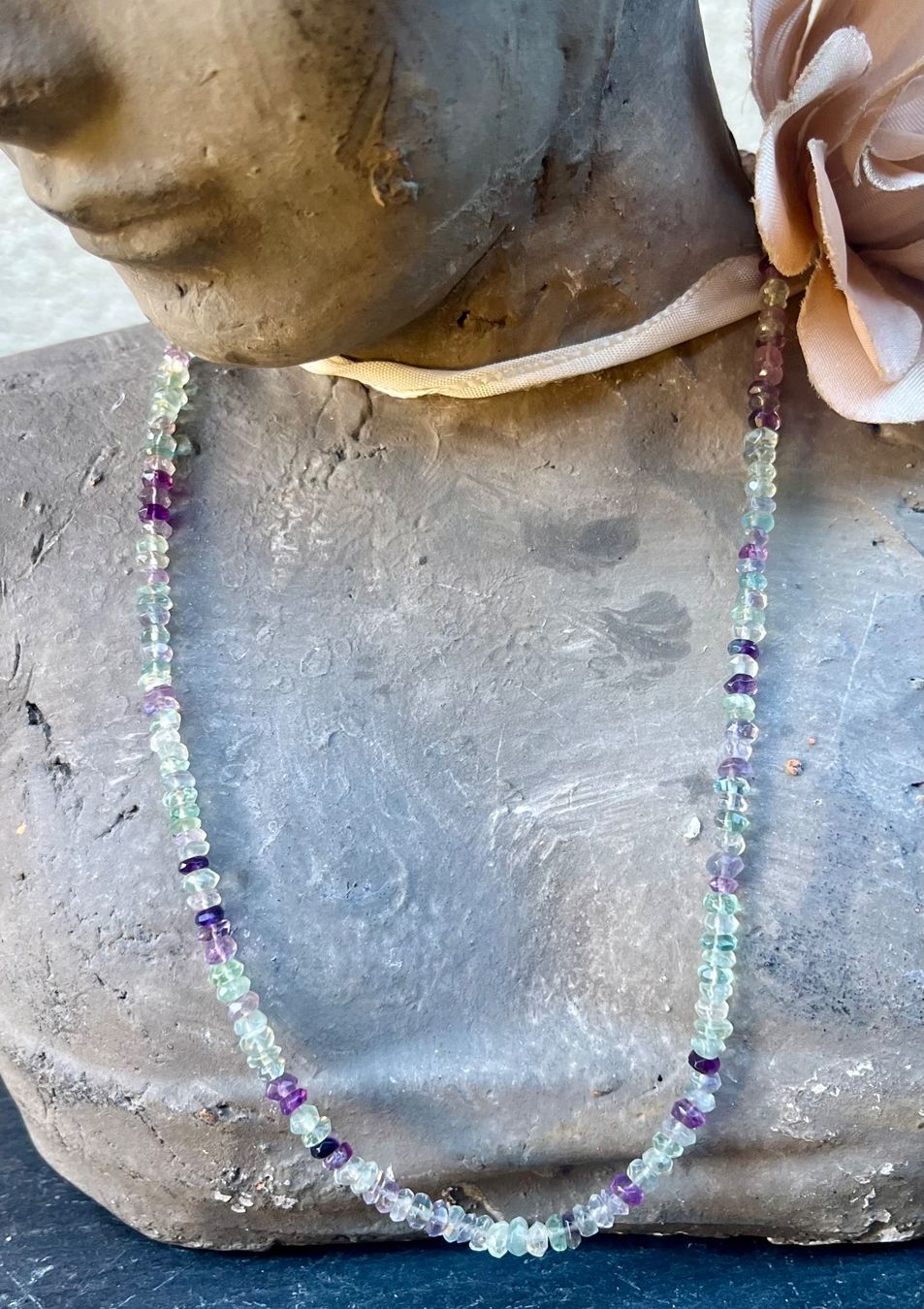 Catenine: Fluorit Kette – Nuovo (secondo la descrizione) da Diegten venduto da hamofi57 3