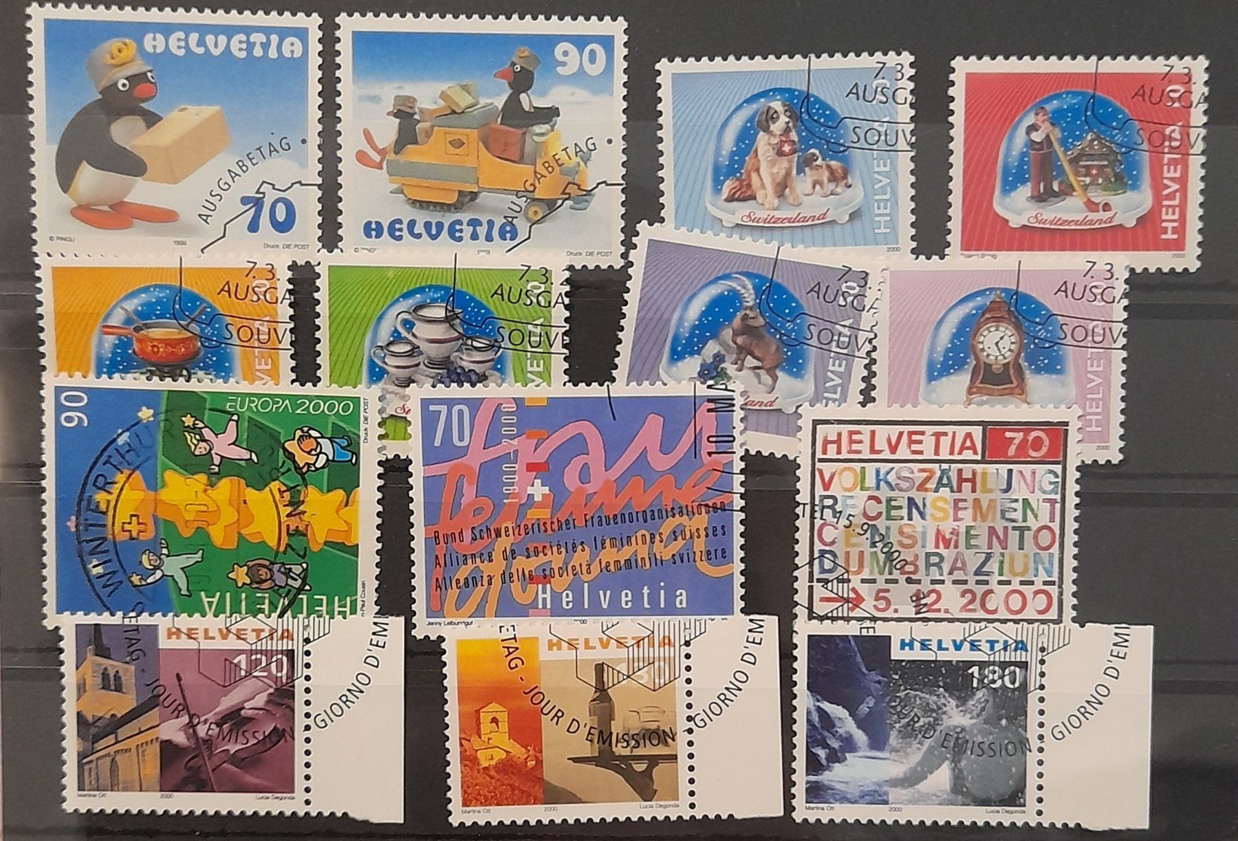 Tutti i francobolli: Frei und Werbemarken 1999/2000 – Usato da Balgach venduto da SIMEON27