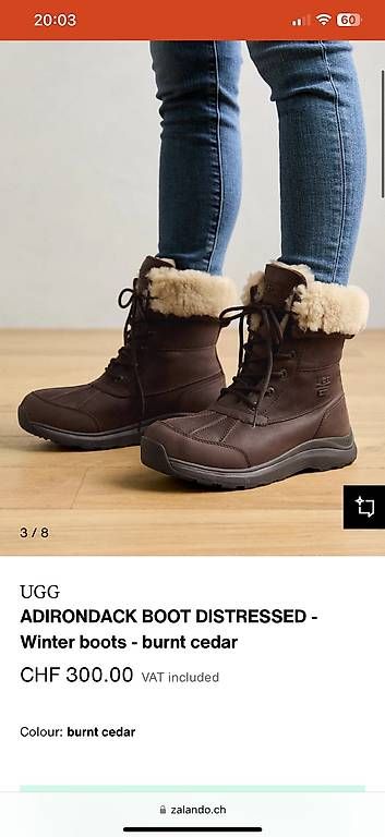 Scarpe da donna: UGG ADIRONDACK BOOT femme taille 37 – Usato da Yens venduto da GIPE 4