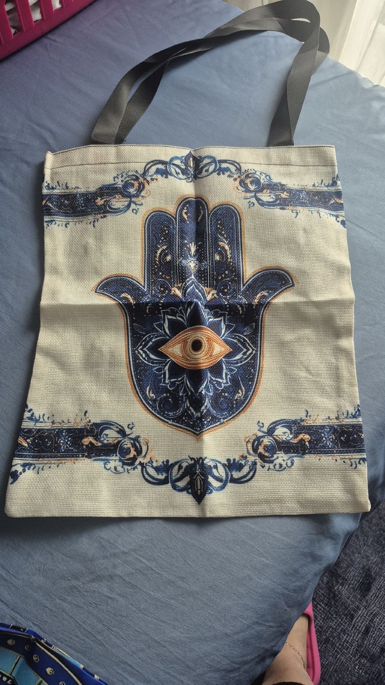 Sacs: Borsa tote mano di Fatima occhio blu – Neuf (Voir description) à Giubiasco par Stefaniav 2