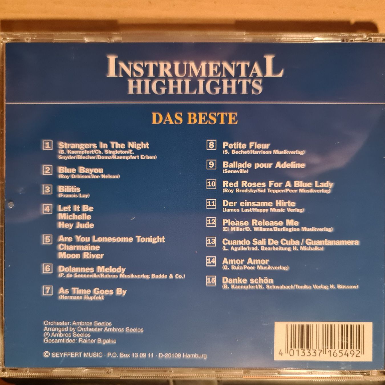 CD: Instrumental Highlights - das Beste – Usato da Dintikon venduto da Vexi 1