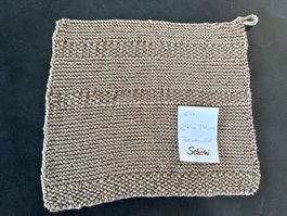 Waschlappen selbstgestrickt