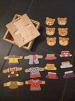 Holz Puzzle Bär Anziehspiel  ab 3 Jahren