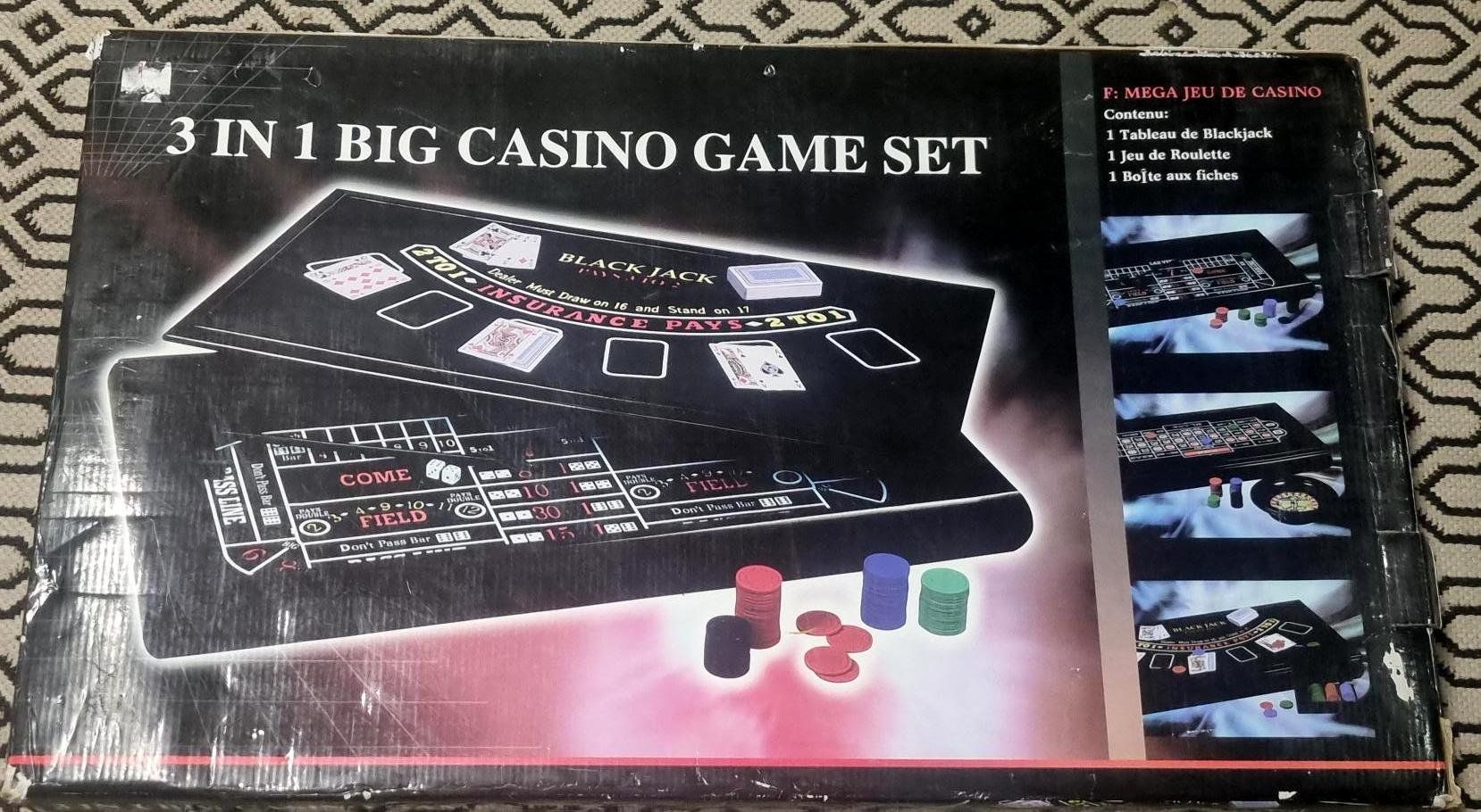 Giochi: Casino game set 3 in 1 – Nuovo (secondo la descrizione) da Collonges venduto da arashee 1