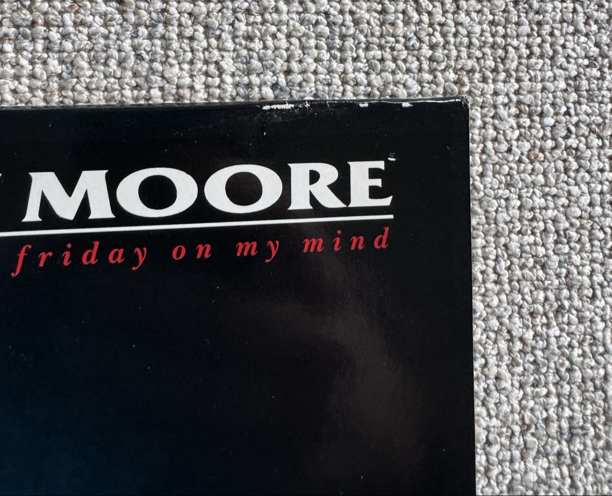 Dischi in vinile: Gary Moore - Friday on My Mind - 12" Maxi - 80s – Usato da Rorbas venduto da BlackstarRecords 3