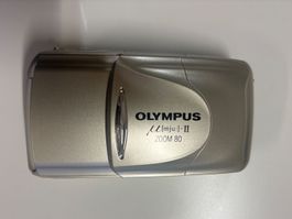 Kamera  OLYMPUS mju:-II ZOOM 80 Silber
