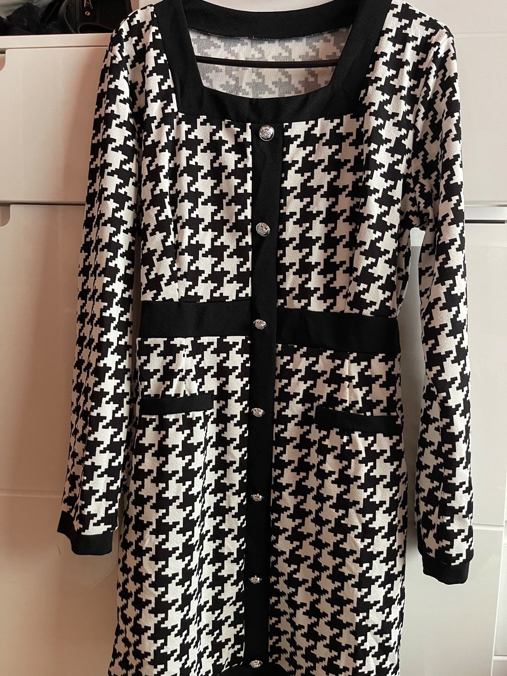 Vestiti: Vestito elegante bianco e nero pied de poule – Nuovo e nell'imballaggio originale da Gordevio venduto da LanaZimm 7