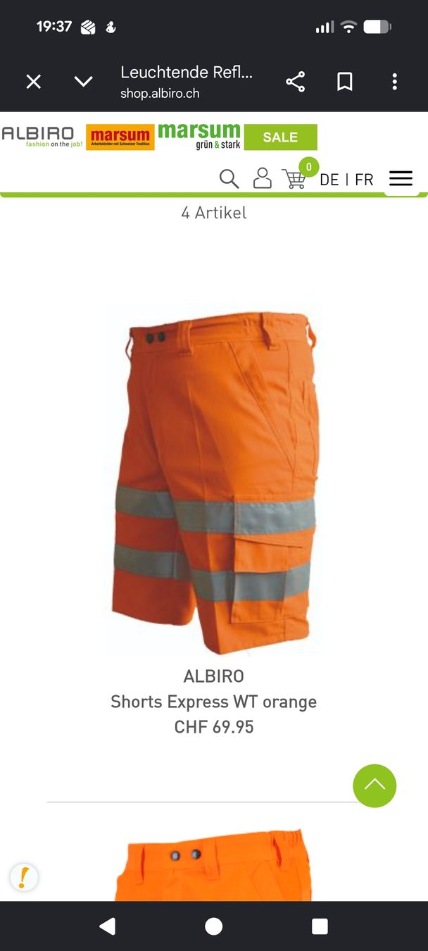 Pantalons: Arbeitshose Albiro, Neu  – Neuf (Voir description) à Davos-Platz par v2cat 7