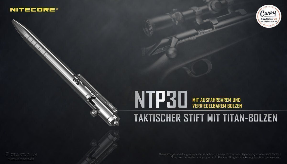 Penna & Evidenziatori: NiteCore Titan Pen NTP30 – Nuovo e nell'imballaggio originale da Grüningen venduto da Prolumin
