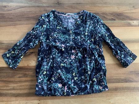 Viskose 3/4-Arm Shirt Bluse Cecil Grösse S Damen Tunika