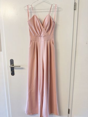 Combi-pantalon rose pâle