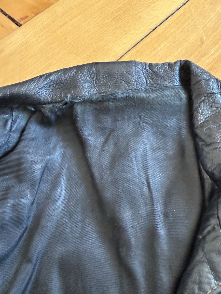 Giacche: schwarze vintage Lederjacke Gr.36 – Usato da Kriens venduto da tam_l8v2 2