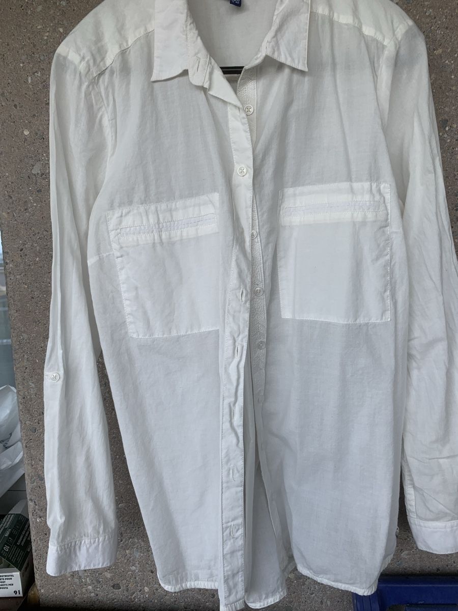 Blusen: Bluse weiss Grösse 42 Charles Vögele neu – Neu und originalverpackt aus Zürich von bopeja