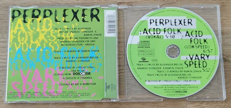 CDs: Perplexer – Acid Folk   (CD-Single) – Gebraucht aus Wilen b. Wollerau von morethanmusic 1