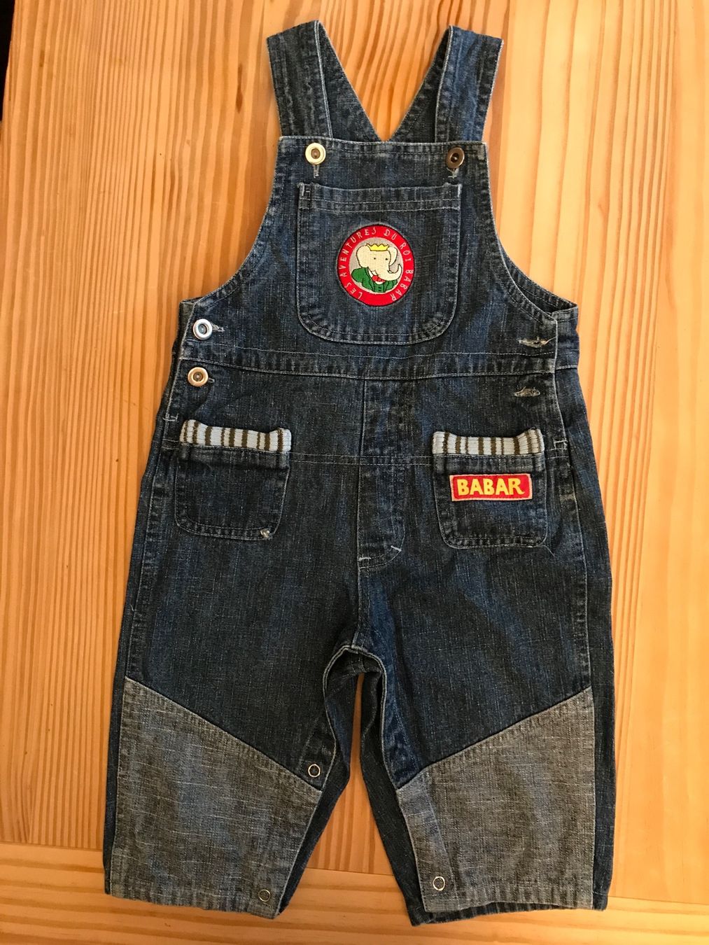 Jeans: Vêtement 18 mois, salopette – Nuovo (secondo la descrizione) da Châtelaine venduto da Mariabella