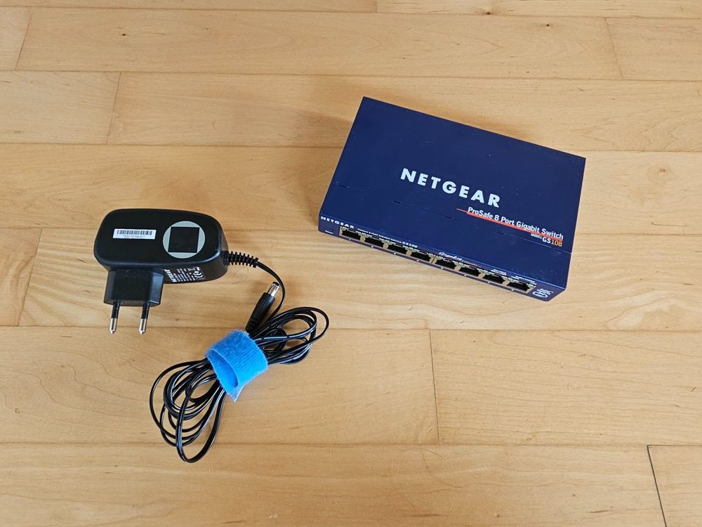 Netgear ProSafe 8-Port Gigabit Switch GS108 (Gebraucht) in Laufen für ...