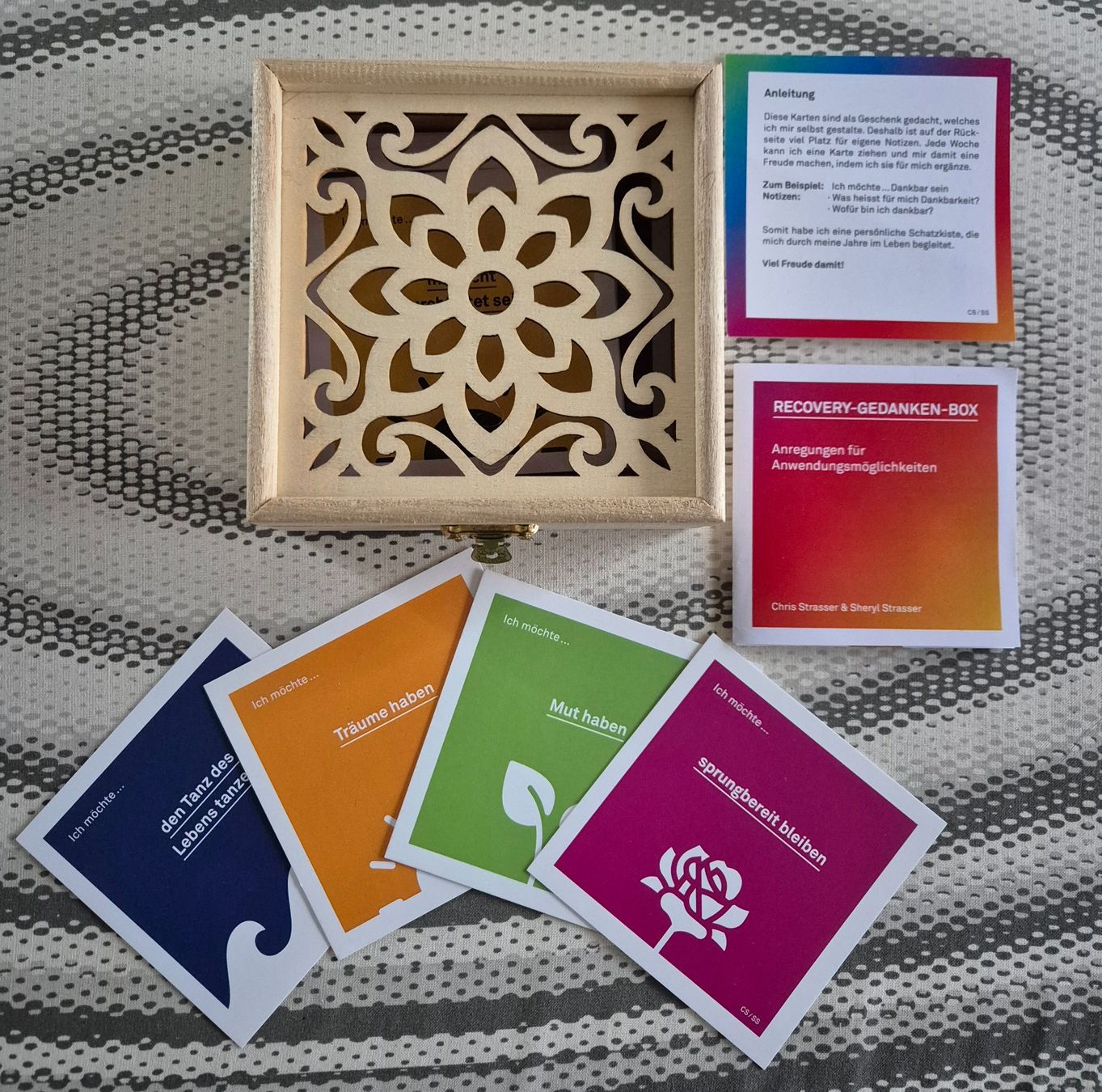 Giocattoli: Recovery-Gedanken-Geschenk-Box – Nuovo e nell'imballaggio originale da Rotkreuz venduto da Basana2