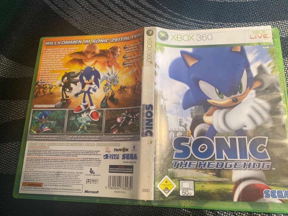 XBOX 360 - Sonic - The Hedgehog | Kaufen auf Ricardo