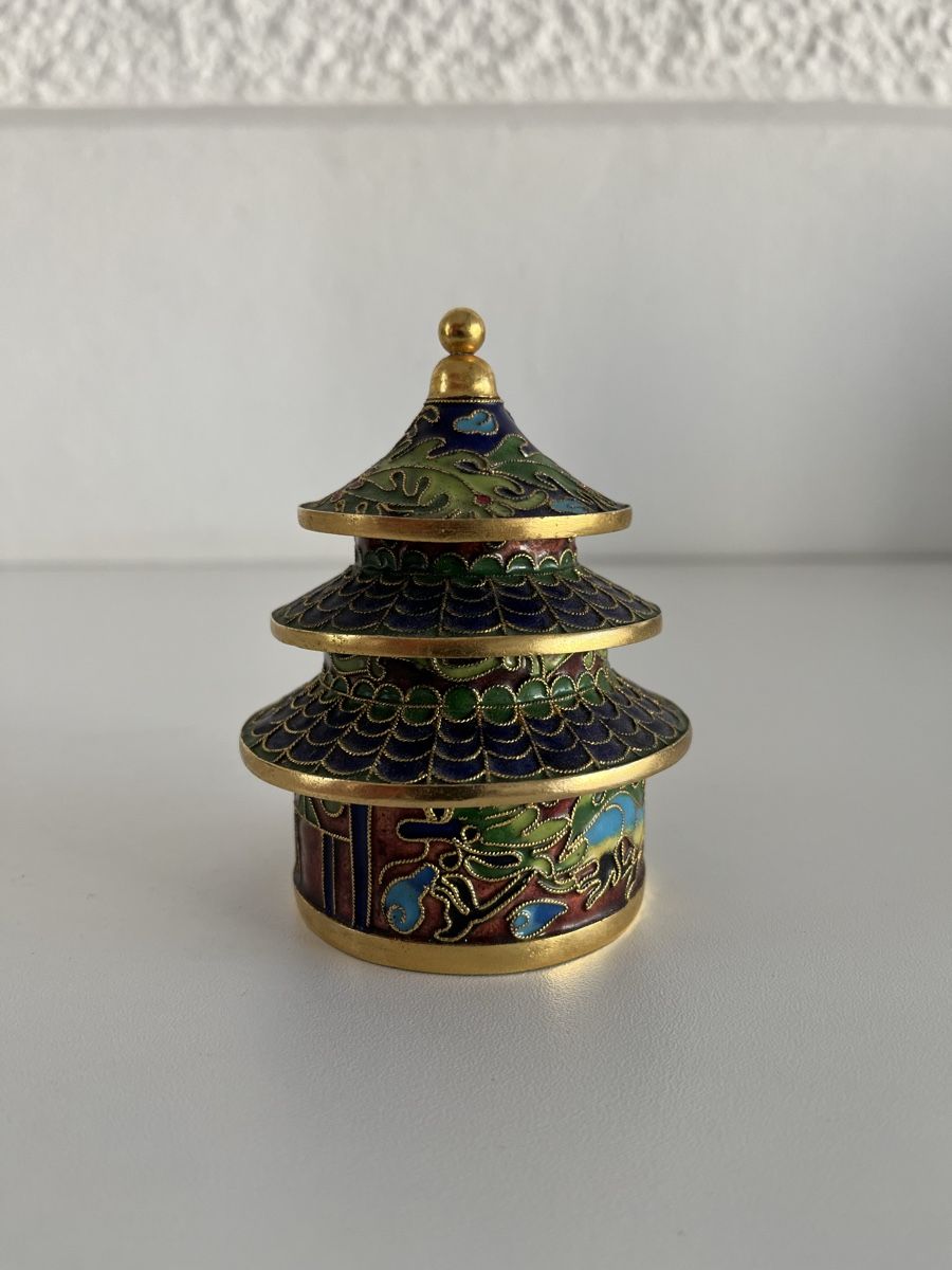 Tutte le decorazioni: Pagode Cloisonne – Usato da Wetzikon ZH venduto da seli03 3