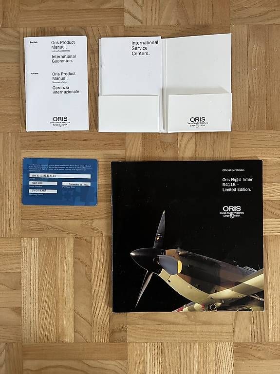 Orologi: ?? Oris Flighttimer R4118 ? Limited Edition Nr. 3067/4118 – Usato da Neftenbach venduto da jandewit 2