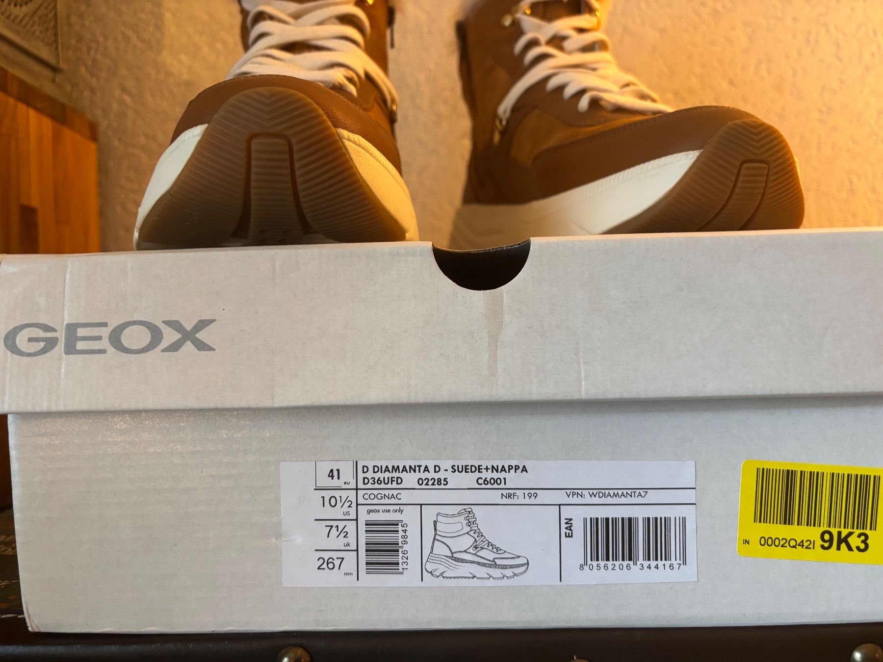 Geox Damenschuhe: Bottines GEOX Diamanta pt. 41 – Neu und originalverpackt aus Chippis von Vernamel 5