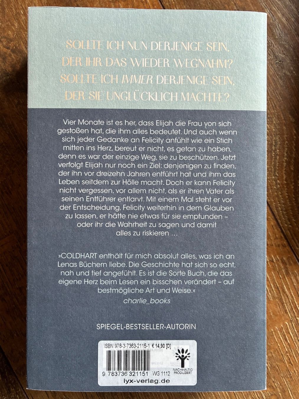 Bücher: Cold Hart - Deep & Shallow und Back to us – Neu (gemäss Beschreibung) aus Krattigen von koh_885x 2