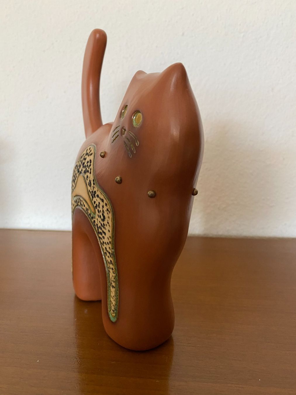 Statuette: originelle Katze aus Ecuador – Usato da Schlieren venduto da Trudyschoe 3