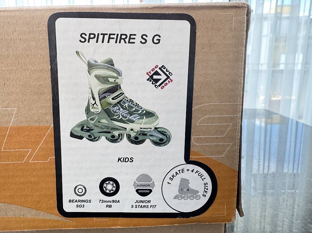 Pattini in linea & Pattini a rotelle: Inline Skates Mädchen Grössenverstellbar 28 - 32 – Usato da Birmensdorf ZH venduto da Nina018 2