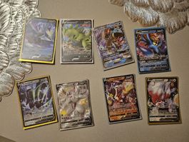 8x Pokemon Karten Konvolut V VSTAR VMAX GX Sammler Zustand 