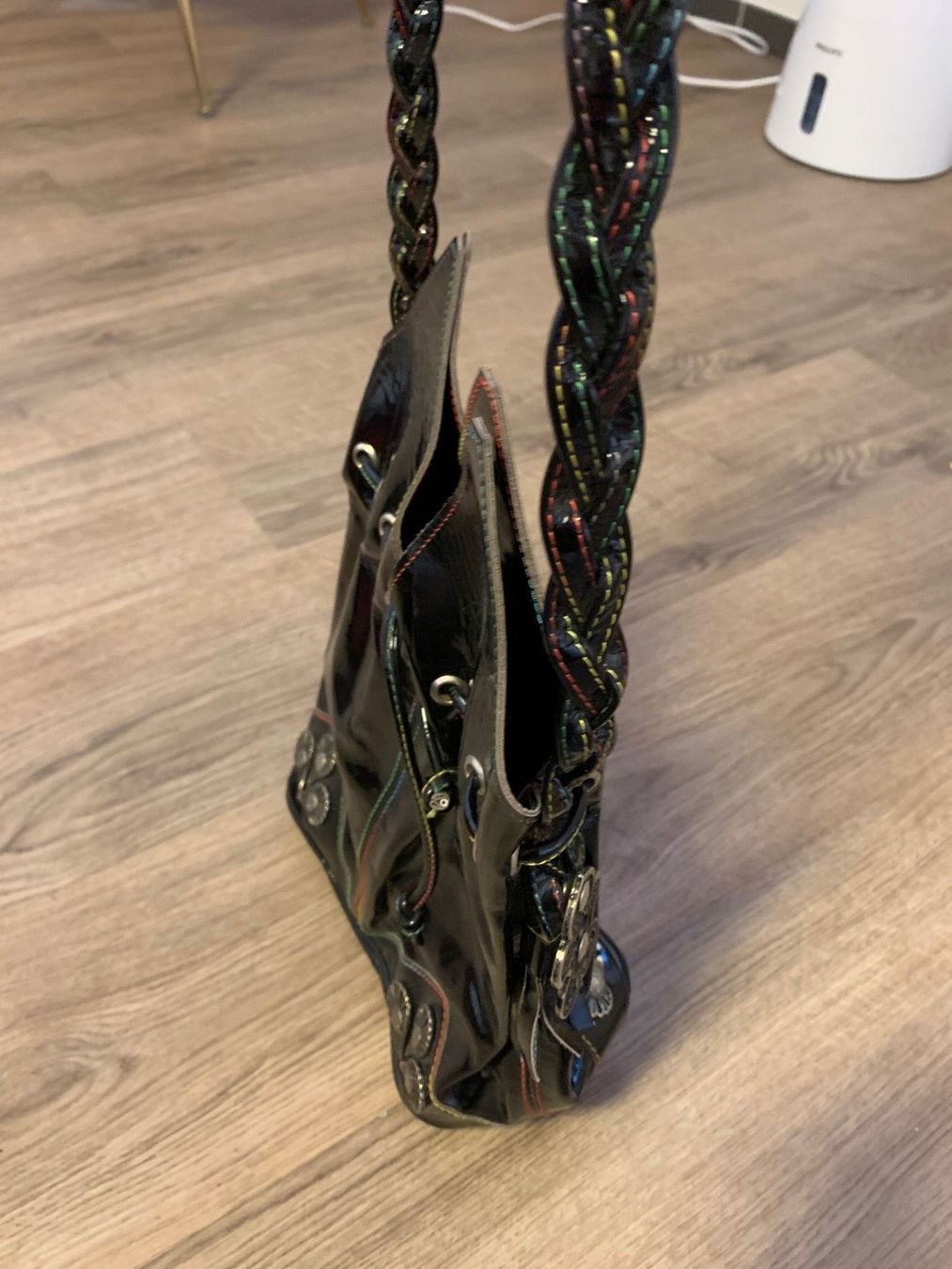 Borse da donna: Tasche Vintage Lack Optik – Usato da Fislisbach venduto da KolibriSecondhand 4