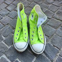 Coole Converse All Star High, Gr. 37.5, Neon Grün!