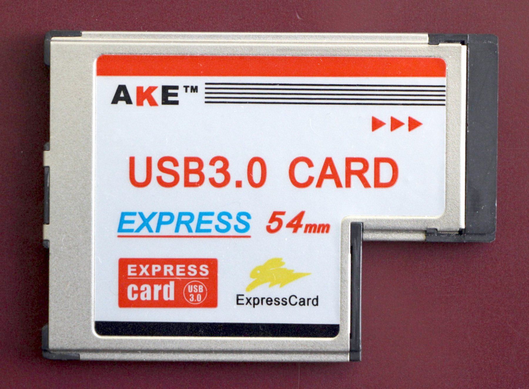 Laufwerke & Adapter: ExpressCard 54 to Dual 2 USB 3.0 Converter – Gebraucht aus Winterthur von