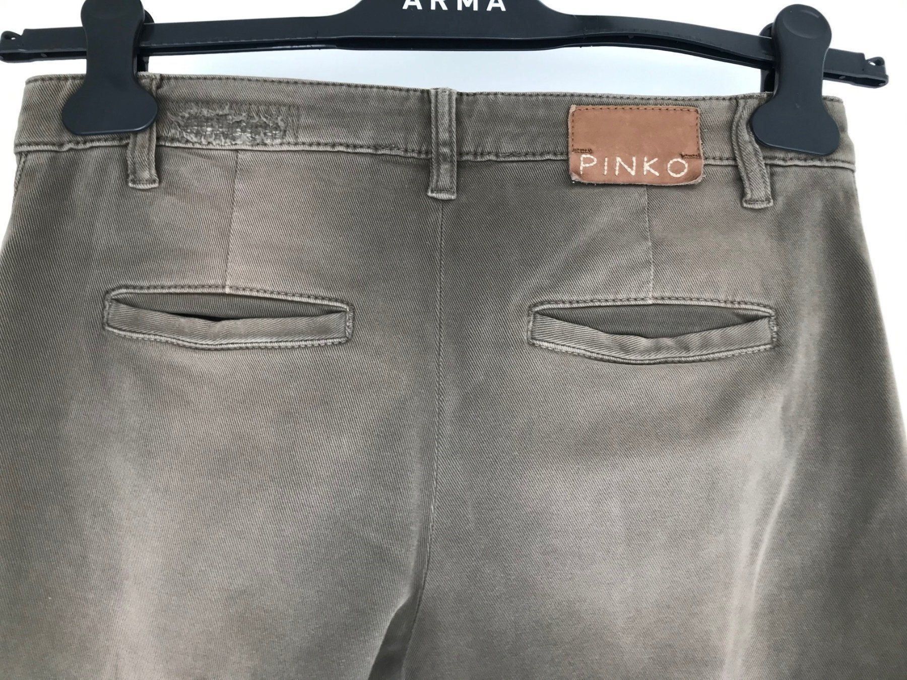 Pinko Pantaloni: Hose Pinko, Gr. 26, schlamm – Usato da Kilchberg venduto da boudoir076 3