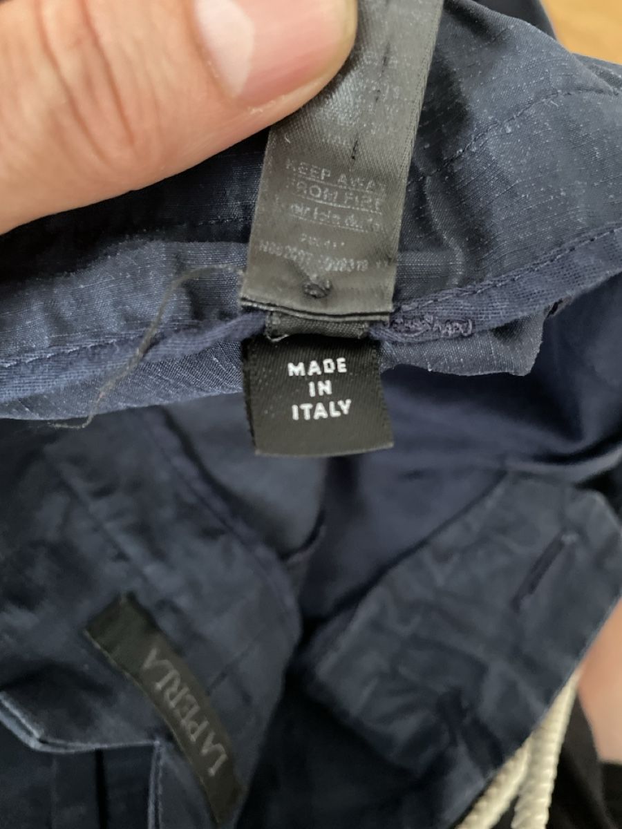 Pantaloni: Pantaloncini blu scuro La Perla L – Usato da Bellinzona venduto da remarema 6