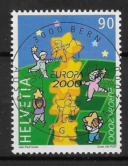 Tutti i francobolli: V0996 - Europa 2000 vollstempel – Usato da Trélex venduto da Phil_Albert