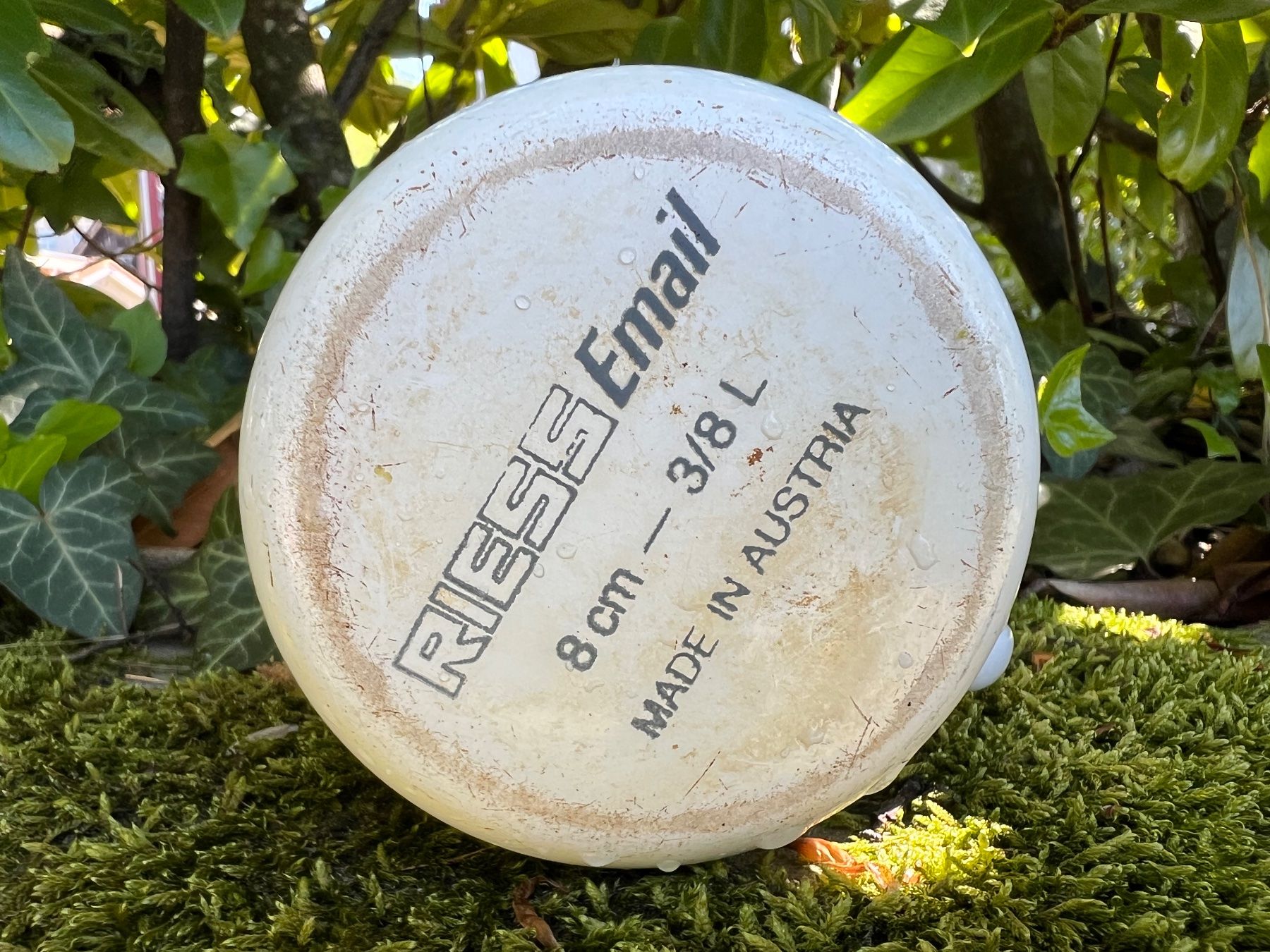 Tassen: Vintage Tasse - Emaille - Shabby – Gebraucht aus Walzenhausen von Cerna007 4